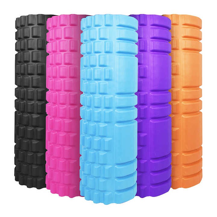 MKAS Custom Personalised Rodillo De Espuma Gym Cork China Fitness Massage Yoga Wheel Roller Column Eva Paint Foam Roller